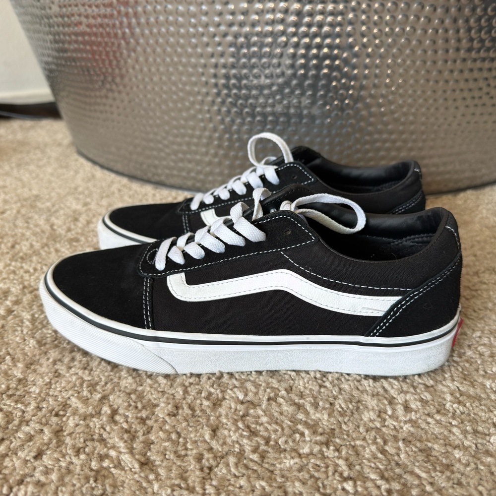 Vans Black and White Sneakers